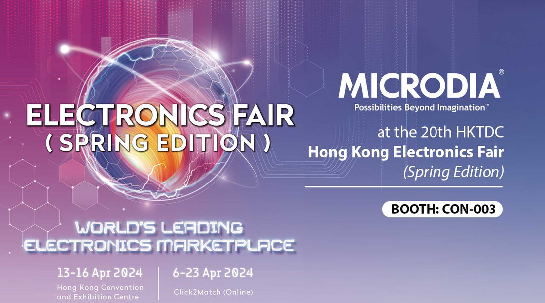 Meet MICRODIA at the 20th HKTDC Hong Kong Electronics Fair - MICRODIA