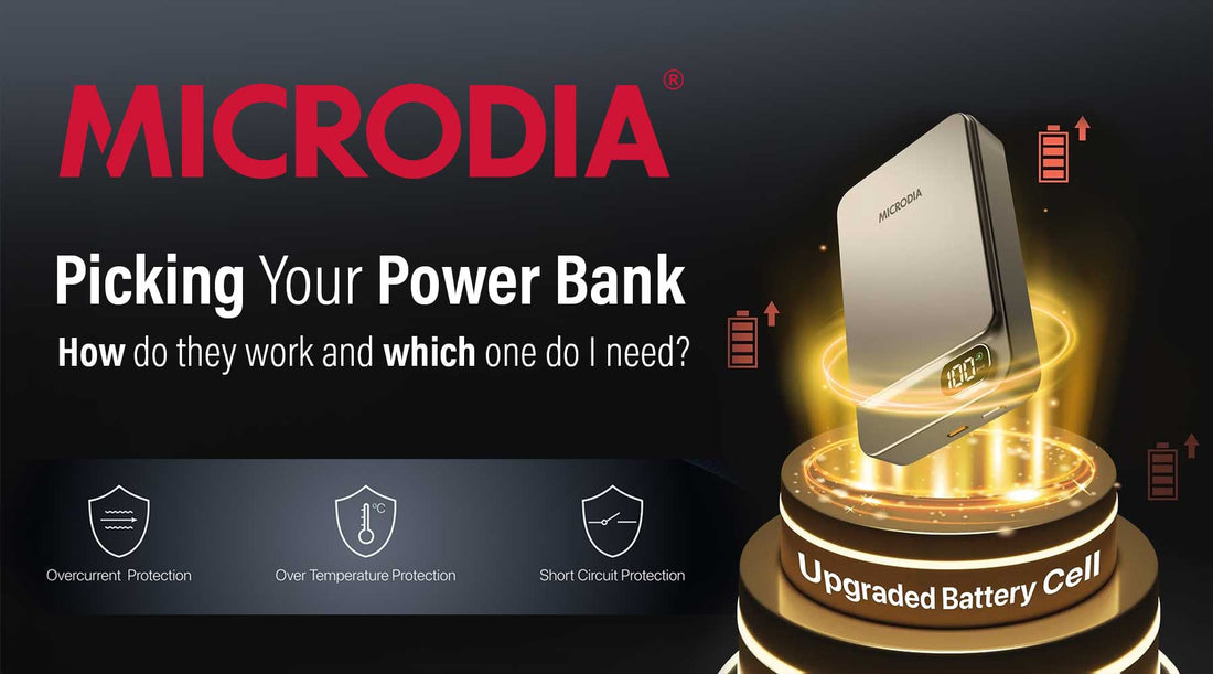 Power Perfect; Which MICRODIA Power Bank is Right for Me? - MICRODIA