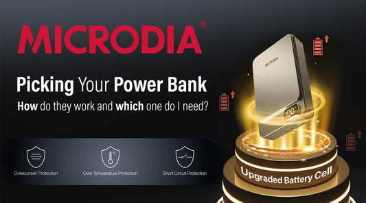 Power Perfect; Which MICRODIA Power Bank is Right for Me? - MICRODIA