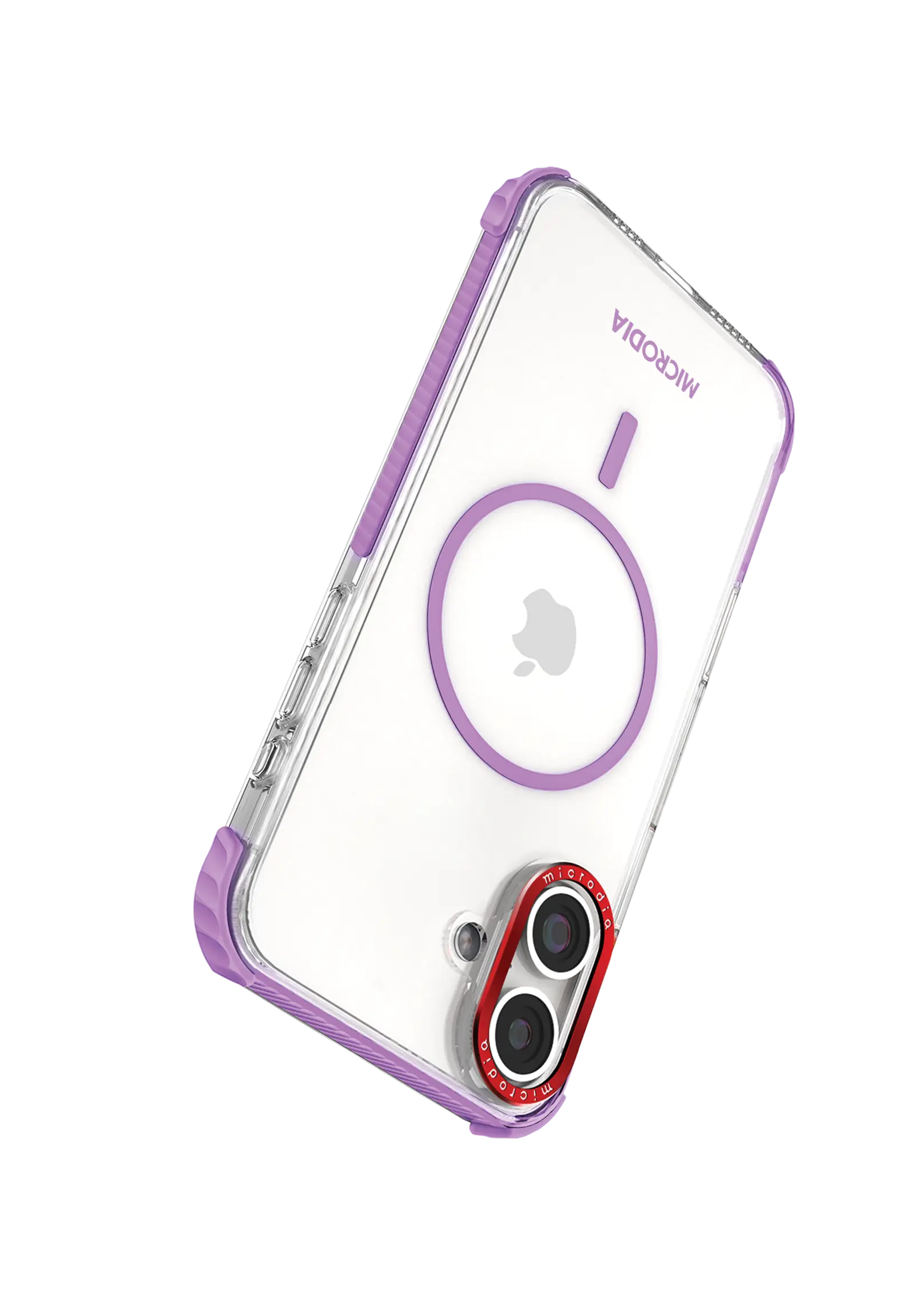 CRYSTAL GEAR Lavender iPhone 16 Case Microdia