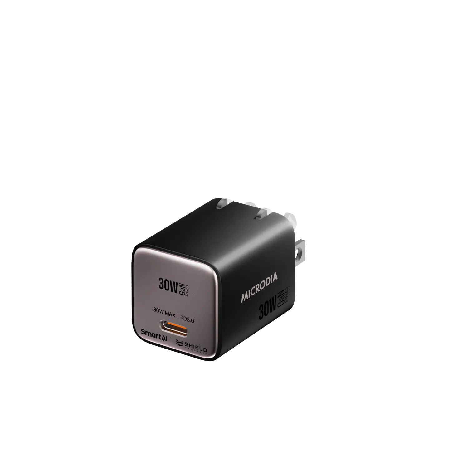 SMARTCube™ Nano Tiny-30W GaN Pro Wall Charger USB-C PD3.0 Microdia